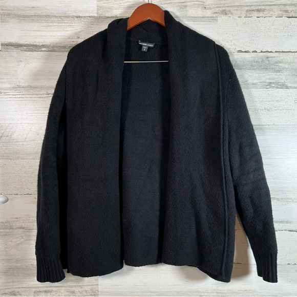 Standard James Perse Women’s Open Cardigan Sweater Black Size 0 XS WBSB2507 - Picture 1 of 6